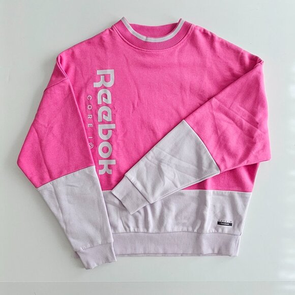 REEBOK Fleece Crew Sweatshirt - Picture 3 of 8
